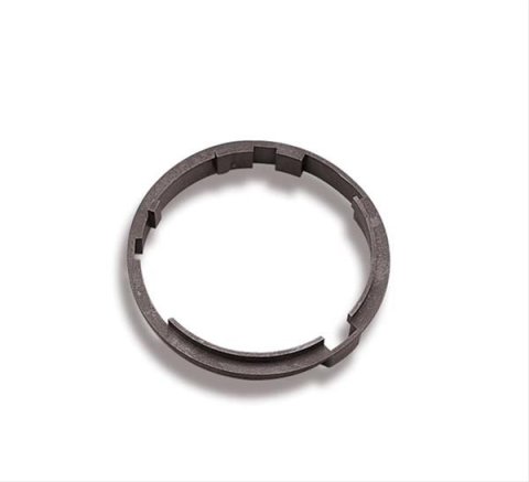 Holley Air Cleaner Spacers 17-14 Filter Assembly Spacers, 5 1/8 in. Diameter Neck, 0.75 in. Tall, Plastic, Black, for 4150/4160 Series Carburetors, Each