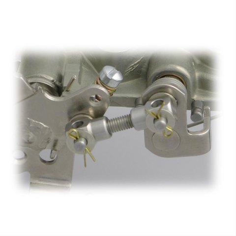 Holley Pro Series Secondary Linkage Kits 20-122 Throttle Linkages, Secondary, Steel, Natural, Model 4500, 4500 HP, 4150, 4150 HP, Kit