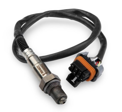 Holley Commander 950 Wideband Replacement O2 Sensors 534-198 Sensors, Replacement, Sensor, Bosch, Wideband, 4-Wire, 0-1V Range, Thread-in Style, 4 Flat Female Harness, for 950, Each