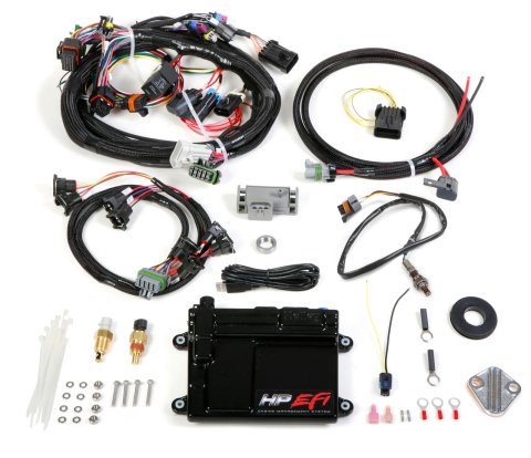 Holley HP EFI ECU and Harness Kits 550-604N Engine Management Systems, EFI, Harness, Up to 16-Injectors, 8-Coils, Four Digital Inputs, NTK O2, Wideband, CANBUS, Universal, MPFI, Kit
