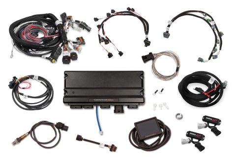 Holley Terminator X MAX Engine Management Systems 550-1423 Systems, MAX, 8-EV6 Injectors, 8-Coils, Drive-by-Wire, 3.5 in. Controller, Chrysler, Dodge, 5.7-6.4L, Non-VVT, Kit