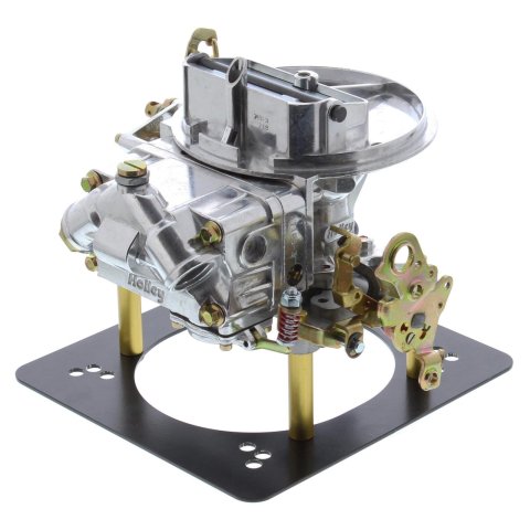 Holley 2300 350 CFM 2-Barrel Carburetor 0-7448SA Carburetor, Model 2300, cfm, 2-Barrel, Manual Choke, Single Inlet, Aluminum, Polished, Each