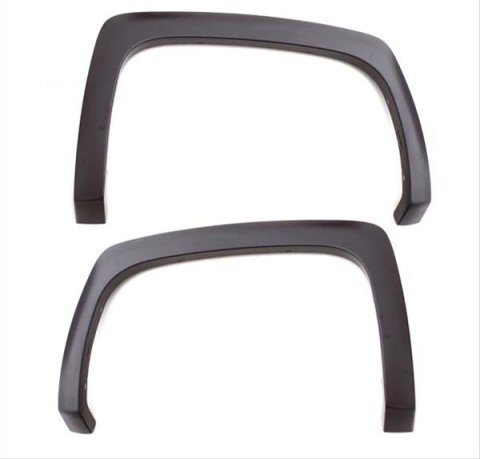 LUND SX-Sport Style Fender Flares SX119T Flares, Style, Thermoplastic, Textured Black, 4.00 in. Width, Ford, Front/Rear, Set of 4