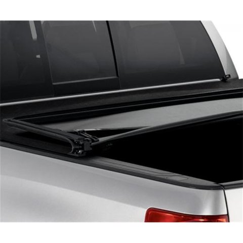 LUND Genesis Tri-Fold Tonneau Covers for 1999-2016 F-250 SUPER DUTY, F-350 2008-2016 F-450 DUTY - 95025 Cover, Tri-Fold, Soft Style, Folding, Vinyl, Black, Ford, 8 ft. Truck Bed Length, Each