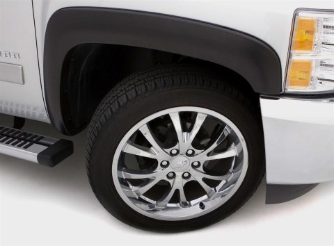 LUND Street Style Fender Flares for 2011-2022 1500, 2019-2023 1500 CLASSIC, 2009-2010 RAM - SX204T Flares, ABS Plastic, Textured Black, Dodge, Ram, Set of 4
