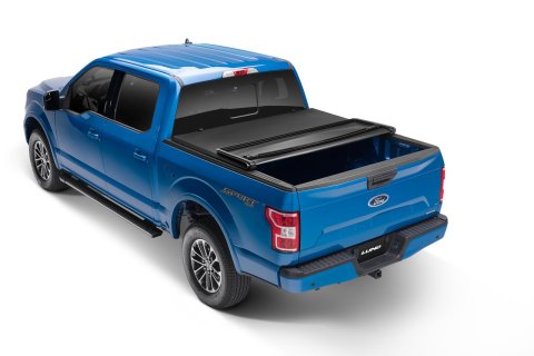 LUND Genesis Tri-Fold Tonneau Covers for 2021-2024 F-150 - 95069 Cover, Tri-Fold, Vinyl, Black, Ford, F-150, 5.5 ft. Bed, Each