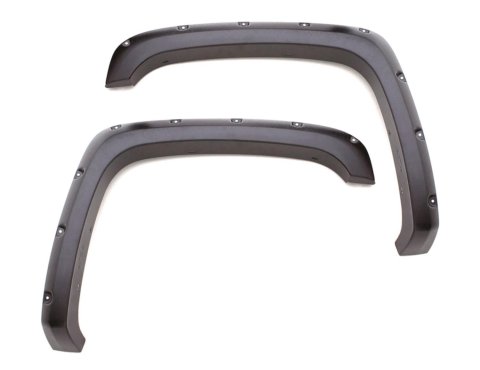 LUND RX-Rivet Style Fender Flares RX111-2S Flares, Style, Front and Rear, Black, Thermoplastic, Chevy, Set of 4