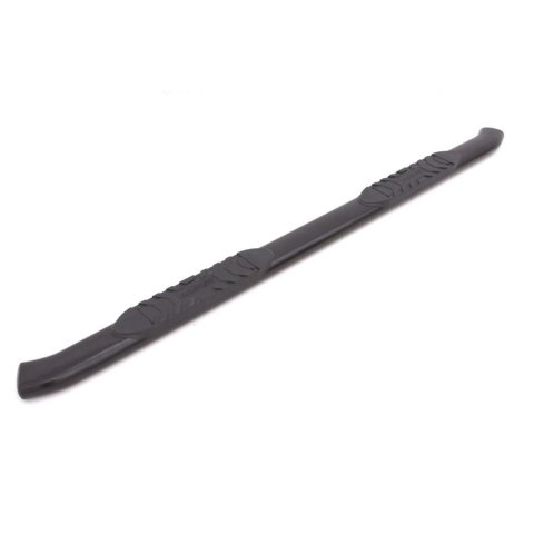 LUND 5 in. Curved Oval Nerf Bars for 2011-2018 1500, 2019-2023 1500 CLASSIC, 2009-2010 RAM - 24276749 Step Bar, Tube, Stainless Steel, Black Powdercoated, 4 Pad Quantity, Dodge, Ram, Pair