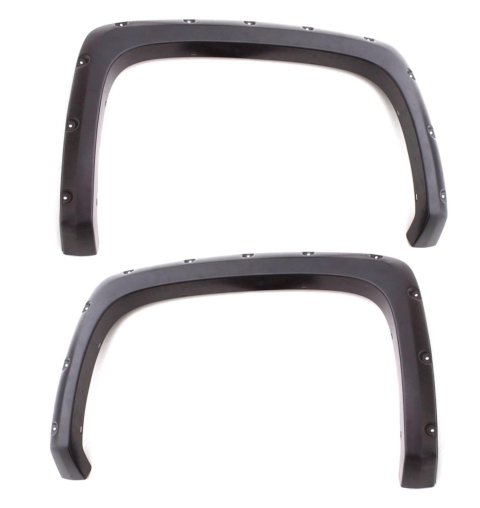 LUND RX-Rivet Style Fender Flares for 2017-2021 COLORADO - RX108TB Flares, Style, Rear, Textured Black, Thermoplastic, Chevy, Pair