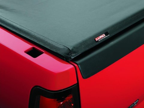 LUND Genesis Roll Up Soft Tonneau Covers for 2017-2024 F-250 SUPER DUTY, F-350 2022-2023 F-550 DUTY - 960251 Cover, Soft, Vinyl, Black, Ford, 8 ft. Truck Bed Length, Each