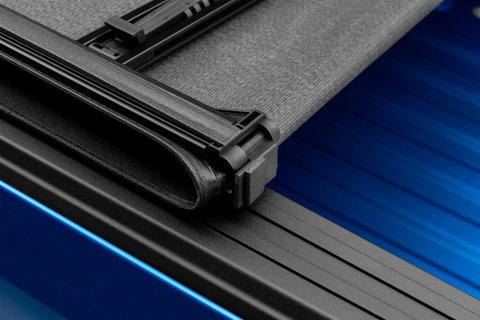 LUND Genesis Elite Tri-Fold Tonneau Covers 95854 Covers, Tri-Fold, Soft Style, Folding, Twill, Black, 6.75 ft. Truck Bed Length, Chevrolet, GMC, Each