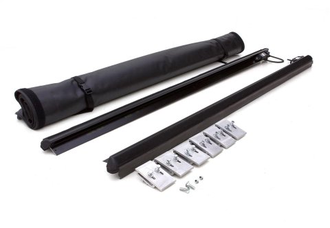 LUND Genesis Elite Roll-Up Soft Tonneau Covers 968292 Cover, Roll Up Soft, Twill, Black, Chevy, GMC, 5.75 ft. Truck Bed Length, Each