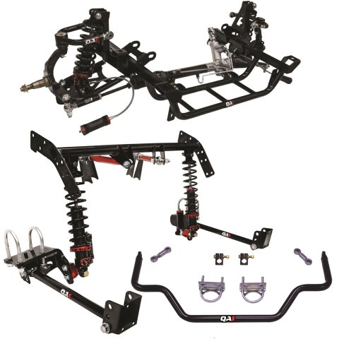 QA1 Level 3 Full Vehicle Drag Racing Suspension Kits DK23-CRB3 Handling Packages, Racing, Coil Springs, Shocks/Struts, Control Arms, Rear Sway Bar, 0-2.000 in. Drop, Dodge, Plymouth, Kit