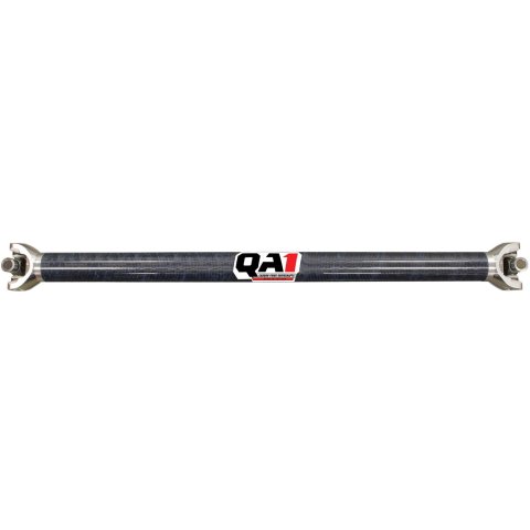 QA1 Dirt Late Model Driveshafts JJ-11272 Driveshaft, Carbon Fiber, Model, 37.000 in. Length, 2.250 in. Diameter, 1310 U-Joint, Each