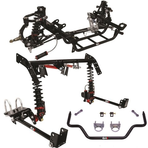 QA1 Level 3 Full Vehicle Drag Racing Suspension Kits DK23-CRA3 Handling Packages, Racing, Coil Springs, Shocks/Struts, Control Arms, Rear Sway Bar, 0-2.000 in. Drop, Dodge, Plymouth, Kit