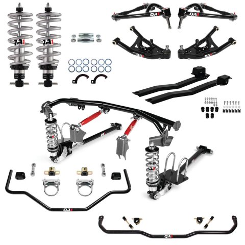 QA1 Level 2 Full Vehicle Handling Suspension Kits for 1968 CHEVY II, 1969-1972 NOVA, 1971-1972 VENTURA - HK42-GMX2 Packages, Kits, Coilovers, 4-Link, Control Arms, Subframe Connectors, Chevrolet, Pontiac, Kit