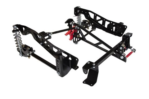 QA1 Rear Suspension Conversion Systems for 1973-1979 F-100, 1975-1979 F-150 - R222-200 Coilover System, Double Adjustable, 200 lbs./in. Spring Rate, Ford, Kit