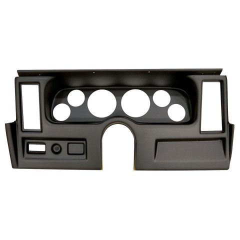 AutoMeter Direct-Fit Dash Gauge Panels 2916 Panel, Direct-Fit, Instrument Cluster, Black, Plastic, Two 3 3/8 in. Holes, Four 2 1/16 in. Holes, Chevrolet, Each