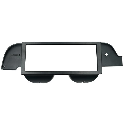 AutoMeter InVision Dash Panels for 1967-1968 MUSTANG - 8217 Gauge Panel, Direct-Fit, ABS Plastic, Black, Replacement, 7011, Ford, Each