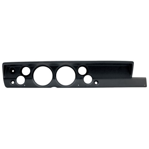 AutoMeter Direct-Fit Dash Gauge Panels for 1967-1969 BARRACUDA - 2117 Panel, Direct-Fit, Instrument Cluster, Black, Plastic, Two 5 in. Holes, Four 2 1/16 in. Holes, Plymouth, Each