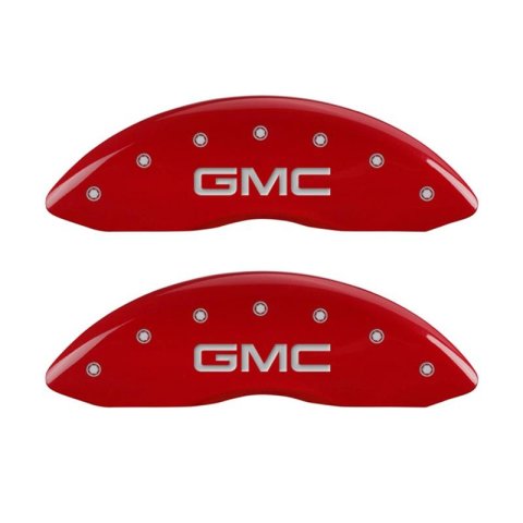 MGP Caliper Covers - Brake for 2004-2012 CANYON 34213FCUSDF Front Set 2 Covers, Engraved Front: Custom Graphics, Designated Finish