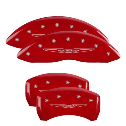 MGP Caliper Covers - Brake for 2017-2023 PACIFICA 32025SCUSDF Set Of 4 Covers, Engraved Front And Rear: Custom Graphics, Designated Finish.