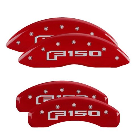 MGP Caliper Covers - Brake for 2018-2020 EXPEDITION, 2015-2020 F-150 10239SCUSDF Set Of 4 Covers, Engraved Front And Rear: Custom Graphics, Designated Finish.