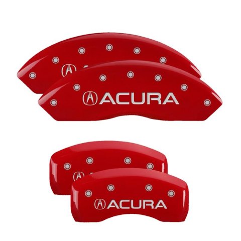 MGP Caliper Covers - Brake for 2009-2014 TL 39001SCUSDF Set Of 4 Covers, Engraved Front And Rear: Custom Graphics, Designated Finish.