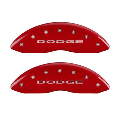 MGP Caliper Covers - Brake for 2007-2012 CALIBER 12002FCUSDF Front Set 2 Covers, Engraved Front: Custom Graphics, Designated Finish.