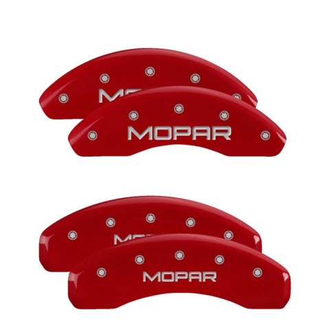 MGP Caliper Covers - Brake for 2001-2002 PROWLER 32014SCUSDF Set Of 4 Covers, Engraved Front And Rear: Custom Graphics, Designated Finish.