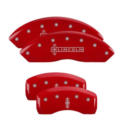 MGP Caliper Covers - Brake for 2013-2020 MKZ 36018SCUSDF Set Of 4 Covers, Engraved Front And Rear: Custom Graphics, Designated Finish.