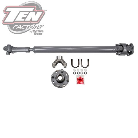Motive Gear Ten Factory Driveshafts for 2007-2018 WRANGLER, 2018 WRANGLER JK - TFR1350-2157 Driveshaft, 2-Piece, Rear, 4140 Chromoly, Jeep, Each