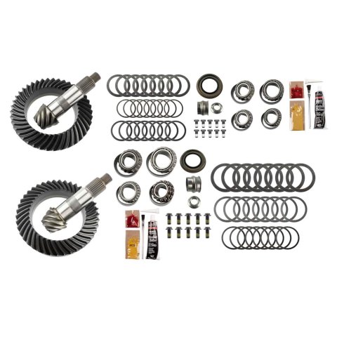 Motive Gear Ring and Pinion Installation Kit Combos MGK-134 Dana 44 Jeep Wrangler JL 5.13 Gears Differential Pinion, Differential Pinon Front Rear Complete