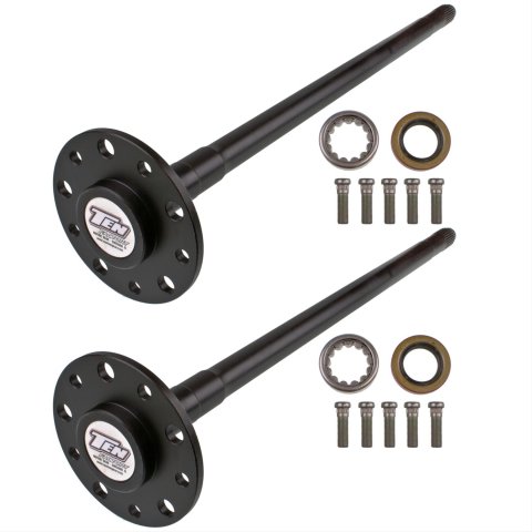 Motive Gear Ten Factory Axle Shafts MG22101 Shafts, Direct Fit, Rear, 1541H Manganese, Chevy, GMC, Pontiac, 28-Spline, 30.12 Length, Kit