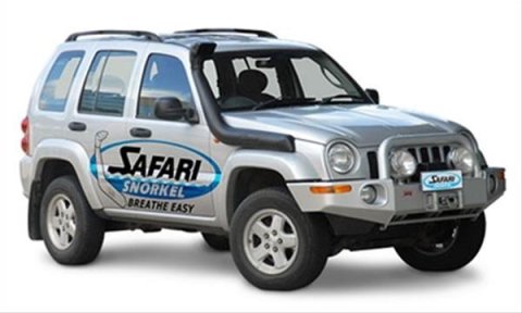 ARB Safari Snorkels SS1135HF Air Intake Kit, Snorkels, Polyethylene, Black, Jeep, Liberty, 2.8L, Kit