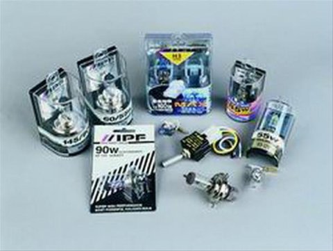 IPF S-Series Light Bulbs HHC1211080 Bulb, S-Series, H4, Halogen, Clear, 80.0/100.0 Watts, Each