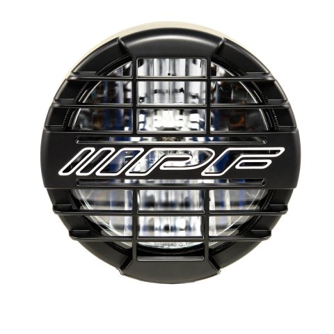 IPF 901 Series HID Auxiliary Lights 901HIDDG Lights, HID, Driving, White, Round, 100.0 Watts, 12V, Steel Housing, Glass Lens, Black Guards, Each
