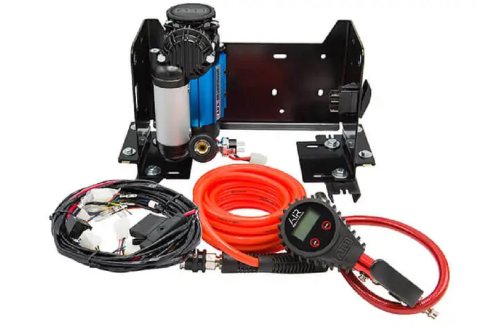 ARB On-Board High Performance Air Compressors for 2018-2024 WRANGLER - CKMA12JL1 Compressors,Single Compressor, 12V, 20 Ft. Hose, Battery Clips, Inflation Fittings, Mounting Bracket, Kit