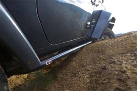 ARB Rock Sliders 4450200 Rocker Guards, Sliders, Steel, Black Powdercoat, Jeep, JK, Kit