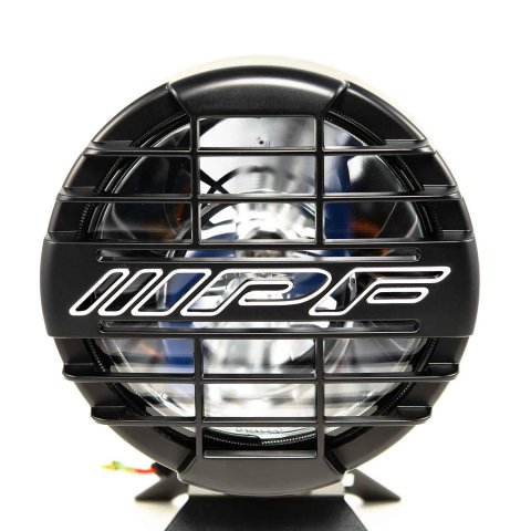 IPF 901 Series HID Auxiliary Lights 901HIDSG Lights, HID, Spot, White, Round, 100.0 Watts, 12V, Steel Housing, Glass Lens, Black Guards, Each