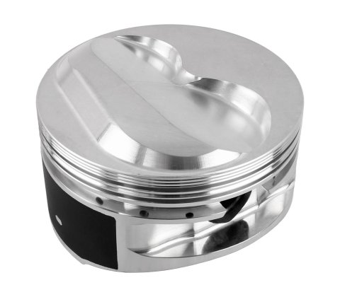 JE Pistons 350/400 Small Block Dome Top 182042R Pistons, Forged, Dome, 4.165 in. Bore, Chevy, Right Intake, Each