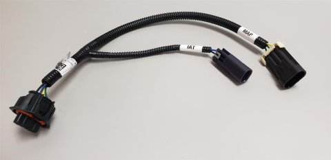 Edelbrock MAP Sensors 3547 Map Sensor, 2.5 Bar, Upgrade Pro Flo 4 XT, for use with Boost, Adapter Harness Included, Each