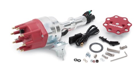 Edelbrock Max-Fire Distributors 22754 Distributor, Ready To Run, Magnetic Pickup, Vacuum Advance, Fixed Collar, Pontiac V8, Kit