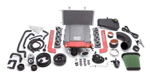 Edelbrock E-Force Corvette C7 Stage 3 Pro-Tuner Supercharger Kits 15712 Supercharger, C-7, Serpentine, Black Powdercoated, Chevy, 6.2L, Kit