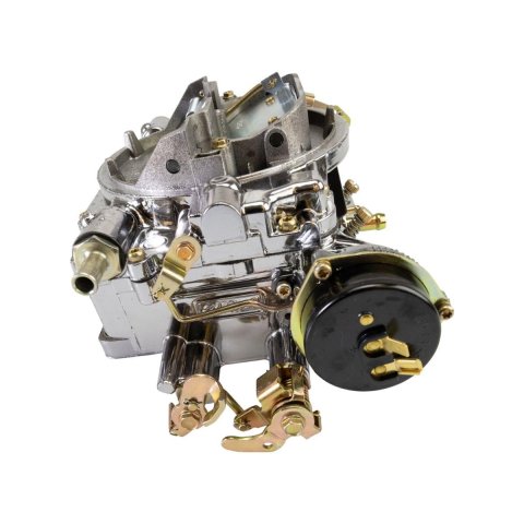 Edelbrock AVS2 Series 650 CFM 4-Barrel Carburetor 1906-CP Carburetor, AVS 2, cfm, 4-Barrel, Square Bore, Electric Choke, Chrome Plasma Coated, Annular Boosters, Each