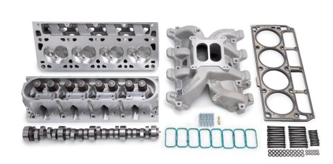 Edelbrock Total Power Package Performer RPM LS3 Top-End Engine Kits 2071 Top End Kit, Package, Intake, Heads, Cam, Timing Chain, Head Bolts, Chevy LS3, Kit