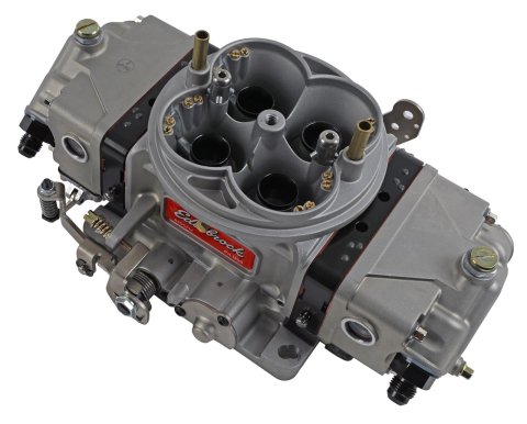 Edelbrock VRS-4150 Race and Performance 850 CFM 4-Barrel Carburetor 1308 Carburetor, VRS-4150, cfm, 4-Barrel, 4150 or 4500 Flange, No Choke, Annular Boosters, Satin, 4-Corner Idle, TPS Provision, Each