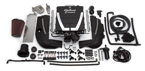 Edelbrock E-Force Universal Supercharger Systems for Engine Swaps 15470 Supercharger, Universal, Gen IV LS2 Swap, Gen IV Camaro Belt Offset, Tuning Required, Kit