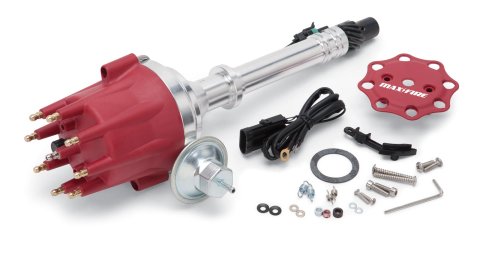 Edelbrock Max-Fire Distributors 22753 Distributor, Ready To Run, Magnetic Pickup, Vacuum Advance, Fixed Collar, Cadillac V8, Kit