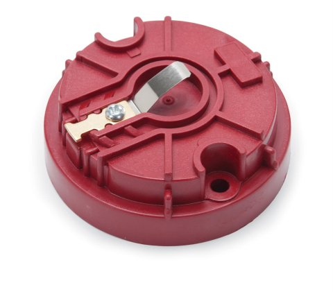Edelbrock Max-Fire Distributor Rotors 22733 Rotor, Stainless Steel/Brass Contact, Max-Fire, Points, Chevrolet, V8, Each